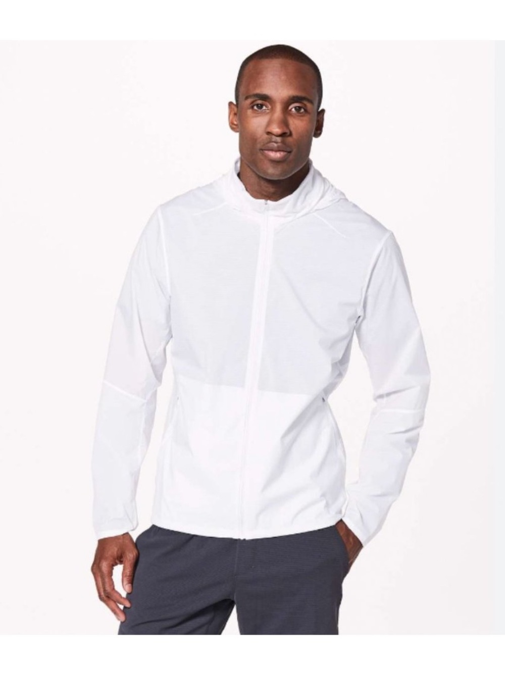 Lululemon Active Jacket White Jacket Sz L